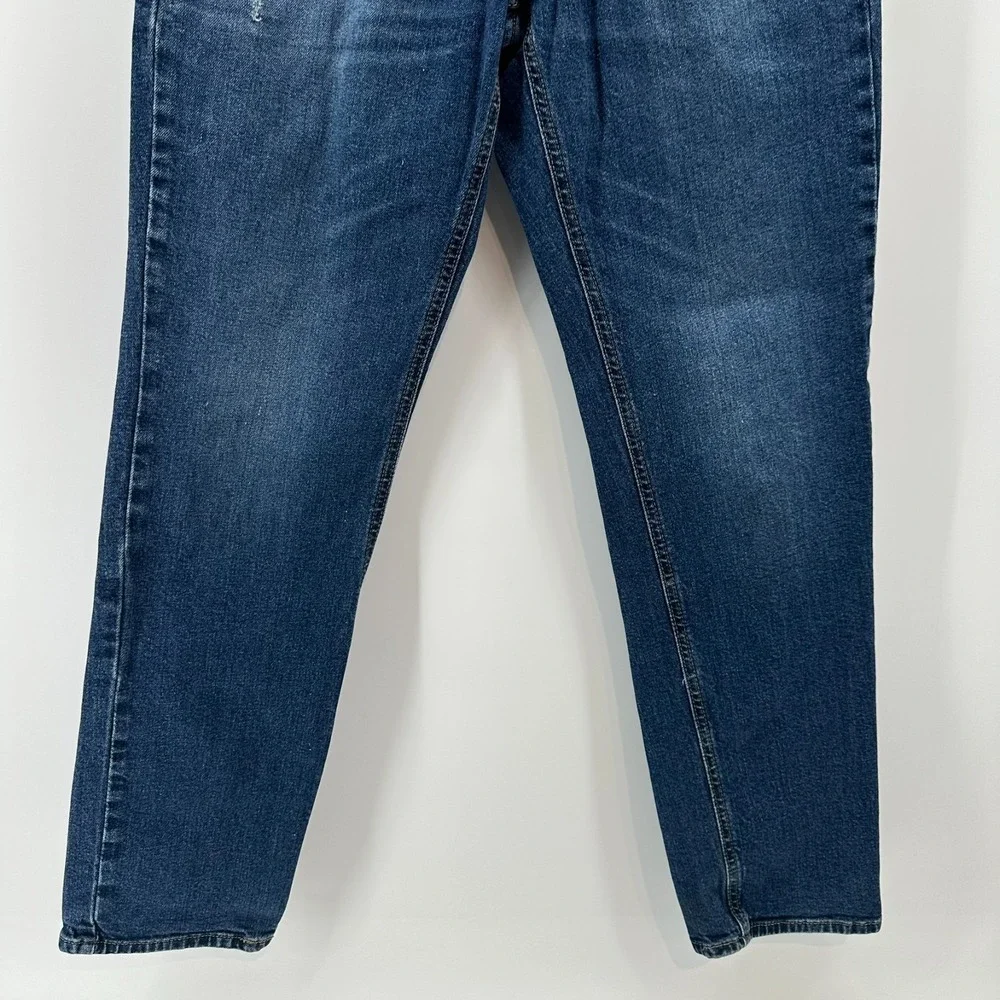 Levi Strauss Signature Jeans Mens Blue Denim Athletic Skinny 5-Pocket Outdoor